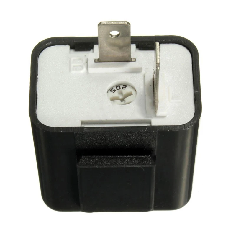 12V 2 Pin Car Motorcycle LED Flasher Relay Universal Electronic Adjustable Freauency Turn Signal Light Blinker | Автомобили и