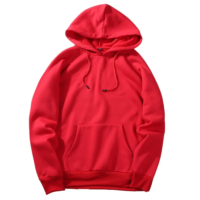 

2020 Autumn Men Streetwear New Quality Hoodie Mens Sweatshirt Top Mens Pullover Solid Color Basic Hoodie Male Plus Us Size S-XXL