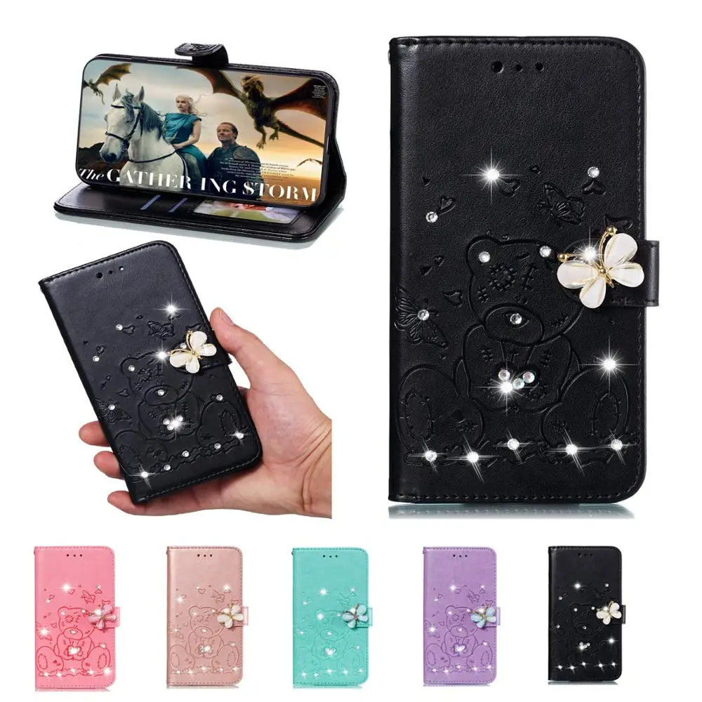 Модный чехол бумажник из искусственной кожи с откидной крышкой для huawei P30 P20 Pro Lite