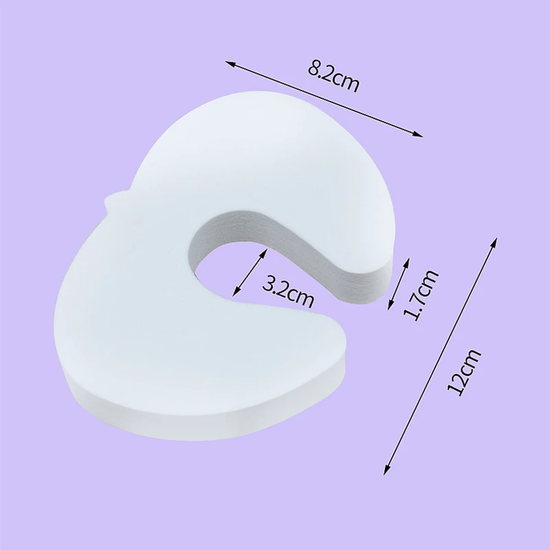 

3Pcs/lot EVA Door Stopper Gates Decorative Baby Safety Care Jammer Kid Children Door Holder Lock Safety Guard Finger Protect