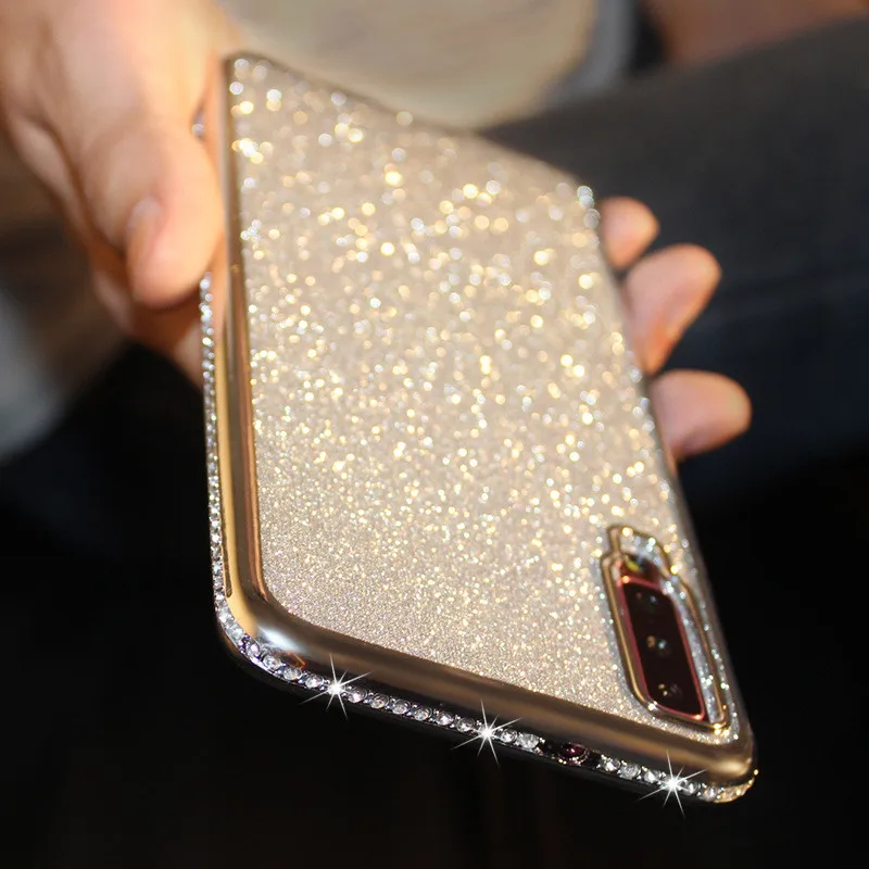 

Bling Glitter Soft Case for Huawei Honor 9A 9X 9XPRO 10 X10 NOTE10 20 PRO Phone Case
