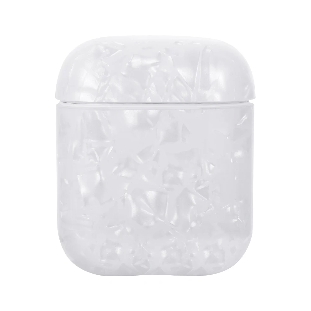 White 1 шт. чехол для Airpods мини наушники Пылезащитная наклейка чехол под мрамор оболочка кожа Bluetooth наушники защитные аксессуары - Цвет: White
