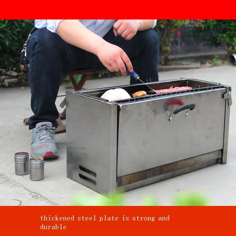 

Korean De Plate Bbq Camping Garden Kebab Machine Griller Asador a Carbon Churrasco Barbacoa Commercial Grill Parrilla Barbecue