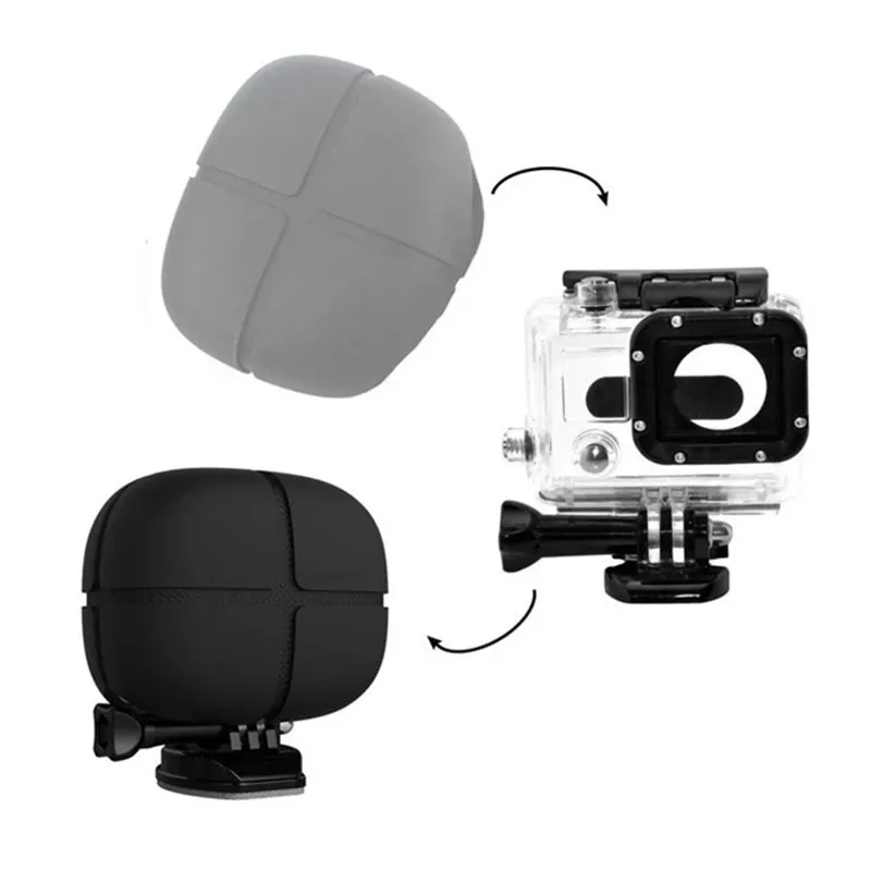 Силиконовый чехол защитный для GoPro Hero 7 6 5 4 3 + Session Xiaomi Yi 1 2 4K аксессуары спортивной