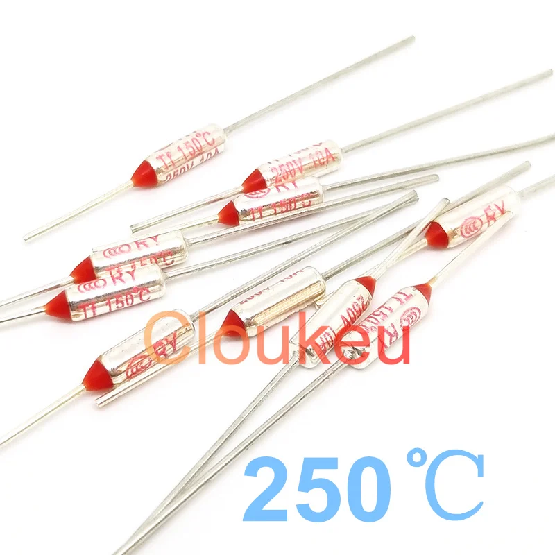 RY Tf 250C 250V10A металлический температурный предохранитель 250 градусов по