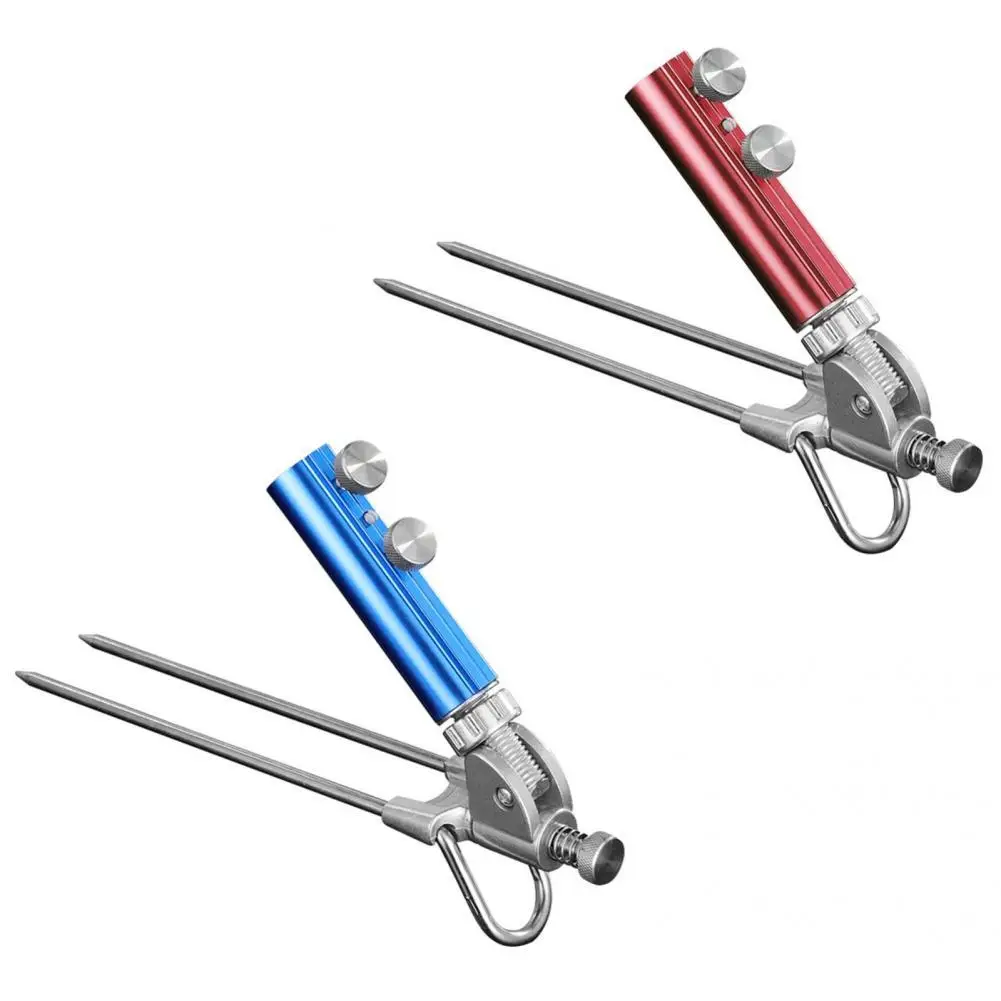 

Easy to Use Solid Color Portable 180 Degree Adjustable Fishing Pole Holder Fishing Rod Rack for Crucian Carp