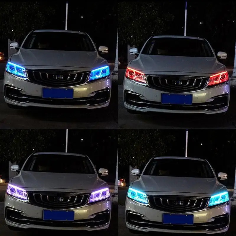 Светодиодный светильник полосы дневные ходовые огни сигнала поворота