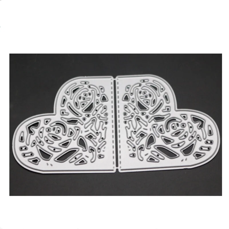 YINISE скрапбук металлические режущие штампы для трафареты скрапбукинга любовь