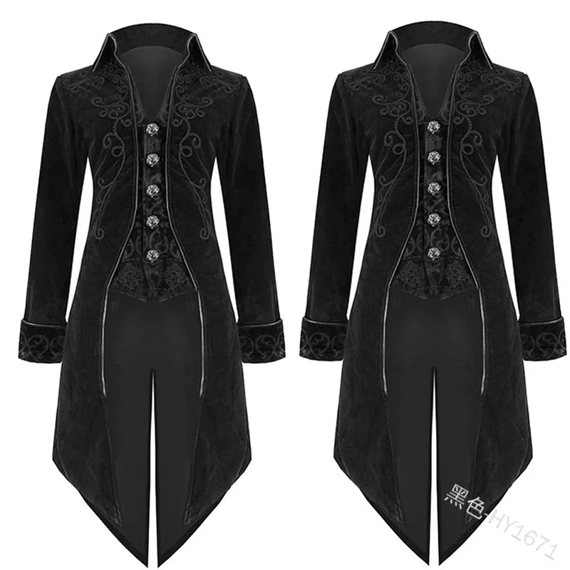 2020 Пиратская куртка средневековый традиционный мужской тренчкот для взрослых