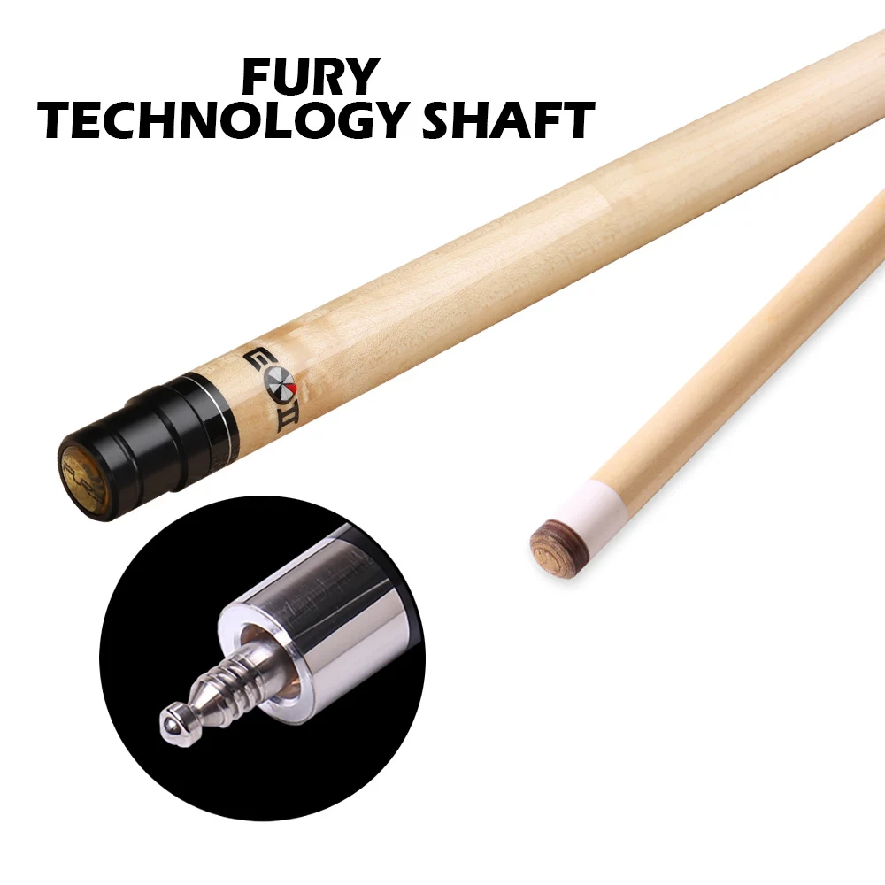 Technology-shaft FURY кий для пула бильярда комплект 11,75 мм/12,75 мм технология Tiger Tip 10 штук в 1 вал Billar Профессиональный Billiar tecnology - Цвет: Technology-shaft