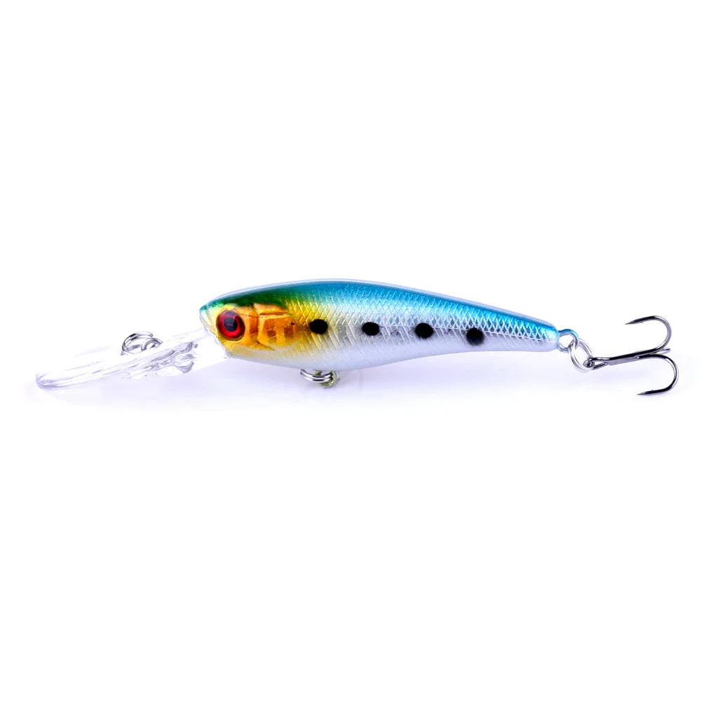 1 шт. Рыболовная Приманка для щуки Minnow 95mm 8g Джеркбейт плавание на глубине воблеры
