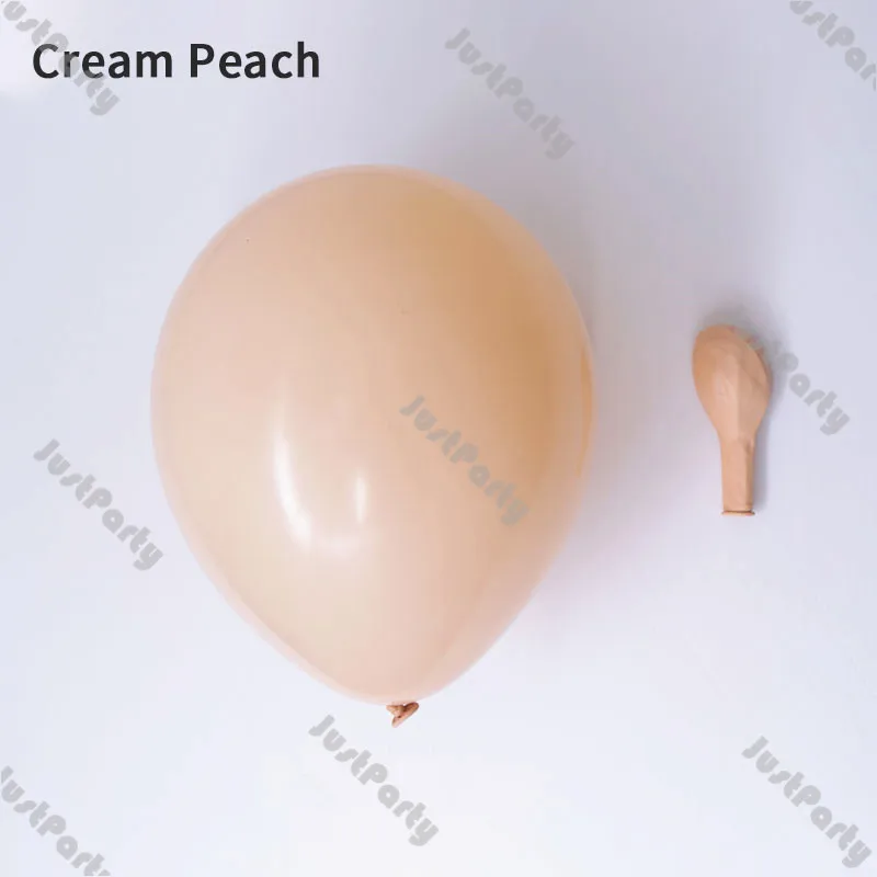 116 шт. гирлянда с кремовыми персиковыми воздушными шарами свадебное украшение в