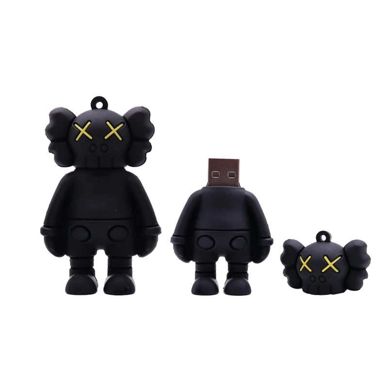 Usb-накопитель, 128 ГБ, флеш-накопитель, 64 г, мультипликационный бренд, кукла, usb флеш-накопитель, 4g, 8g, 16g, 32g, креативный подарок, карта памяти