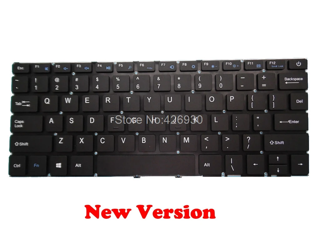 

Ver2 (New Version) Keyboard For Jumper For EZBook 3 Pro V3 V4 YXT-NB93-78 MB27710005-BZ MB27710011-BZ YXT-NB93-87 English US
