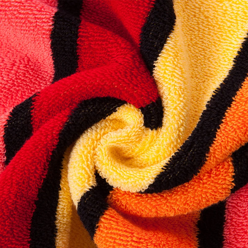 Полотенце для лица 100 хлопок Полосатое толстое полотенце мужчин и женщин