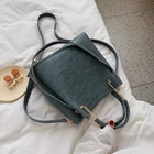 Сумка-мешок с каменным узором для женщин, сумка через плечо из искусственной кожи вместительная сумка через плечо, модный мессенджер, роскошная дамская сумочка