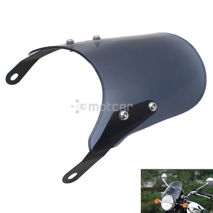 

Ветрозащитные дефлекторы из АБС-пластика для мотоцикла, дым, ветрозащитные стекла для триумфа Bonneville/SE/T100/T120 2001-17 thruston 900