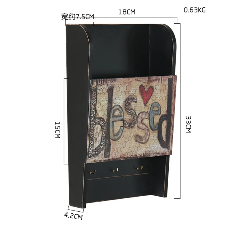 Железная деревянная Скандинавская ключевая буква многофункциональная стойка