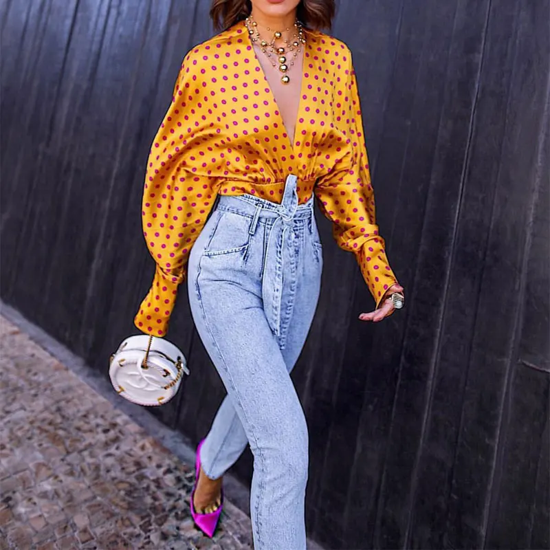 

Women Spring and Summer New High Waist Jeans Women Breasted with Belt Street Popular Wild Washed Denim Pants