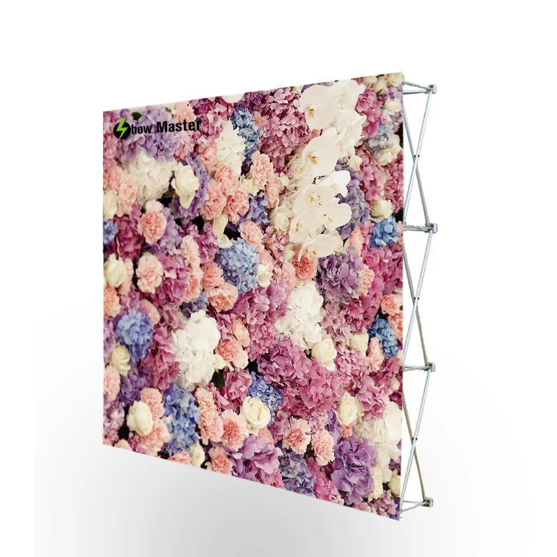 Легко стойкая рамка на заказ Печать 10 футов всплывающая Складная витрина|Фоны