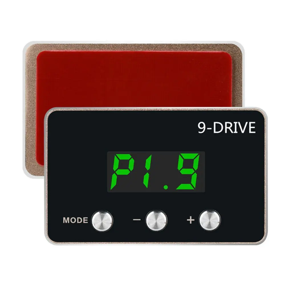 

Электронный регулятор акселератора, 9 режимов, дисплей контроллера дроссельной заслонки для улучшения мощности, дисплей с хорошей чувствит...