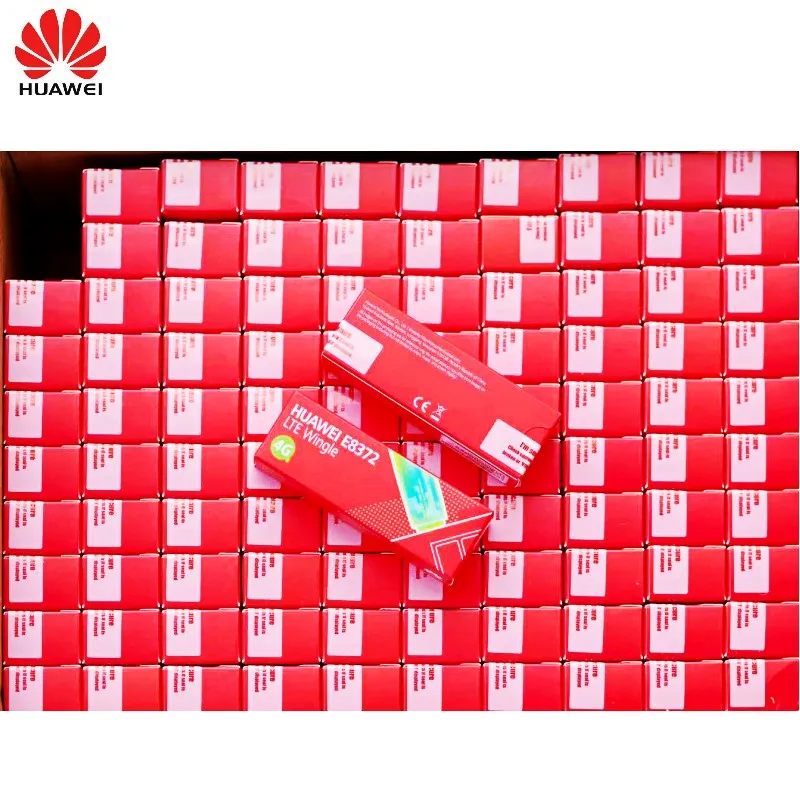 Партия 100 шт. разблокированный Huawei E8372h 153 HiLink 4G LTE FDD WiFi Dongle модем с 2 антеннами 4g|lte
