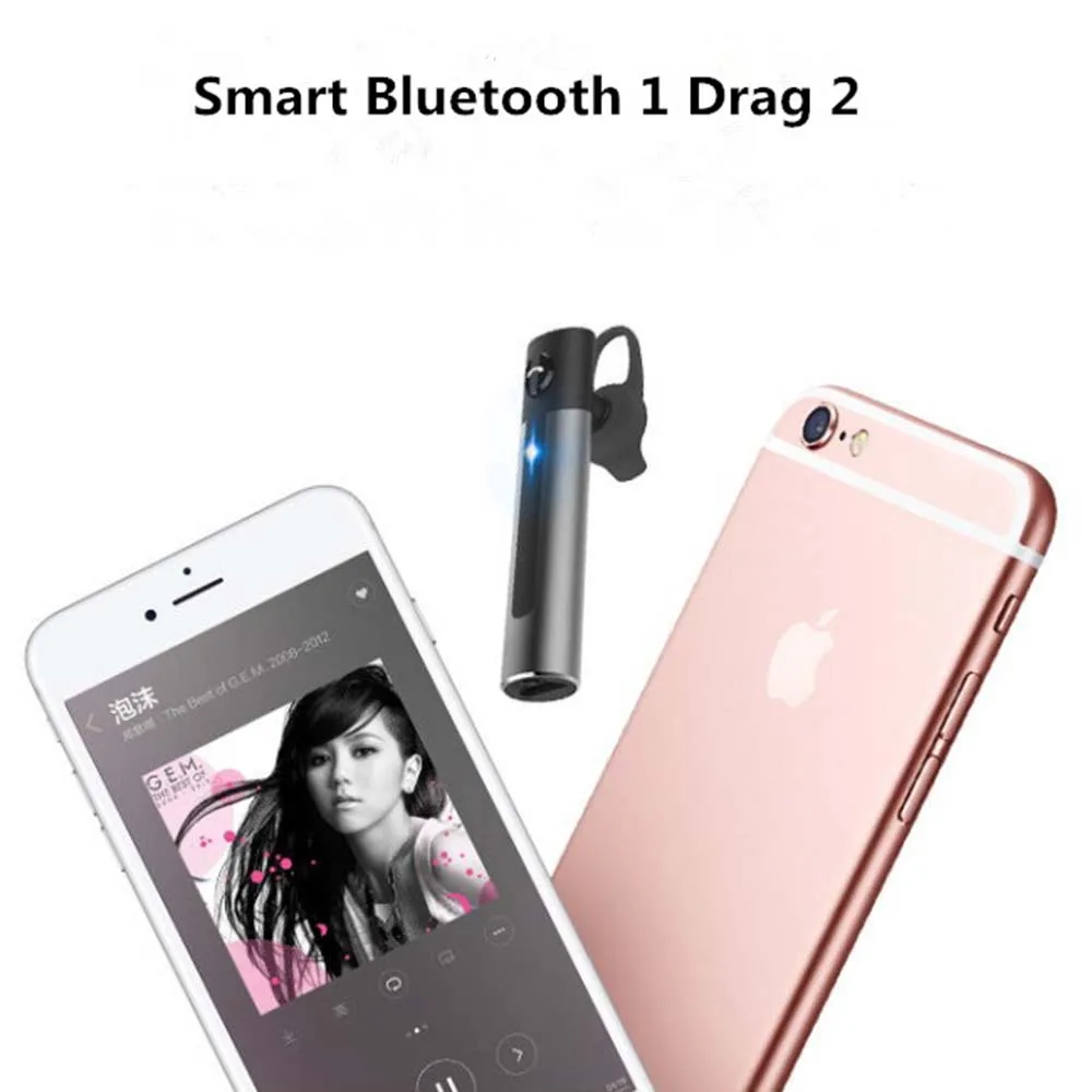 tebe Bluetooth Earphone 5.0 Wireless Voice Reduction Headset Single Ear Business Car Handsfree Earphones with Microphone | Электроника