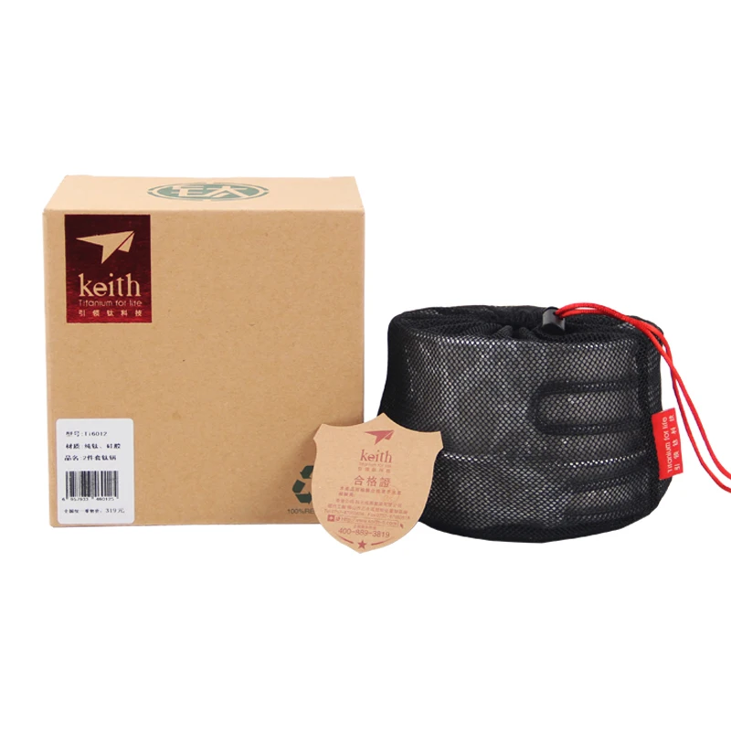 

Household Titanium Soup Pot Kitchen Heat-resistant Porridge Pot Home Bowl Kitchen Cooking Pots Frying Pan 0.4L+0.8L Ti6012 Keith