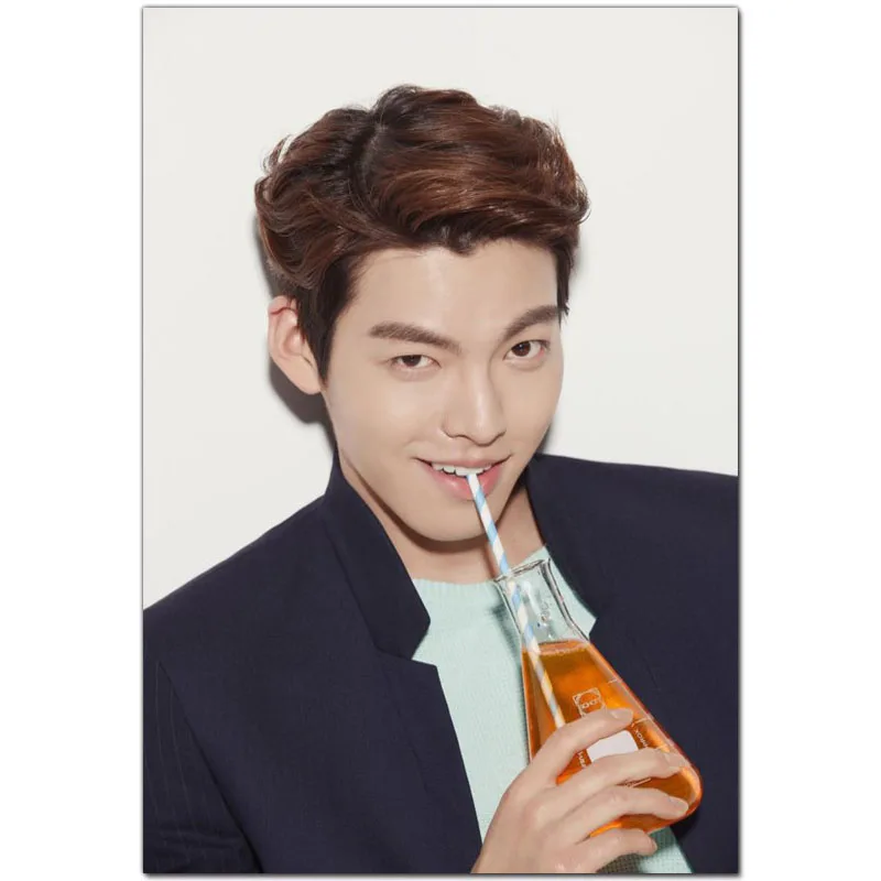 Персонализированные плакаты с актером Ким Ву Бин художественный шелковый постер