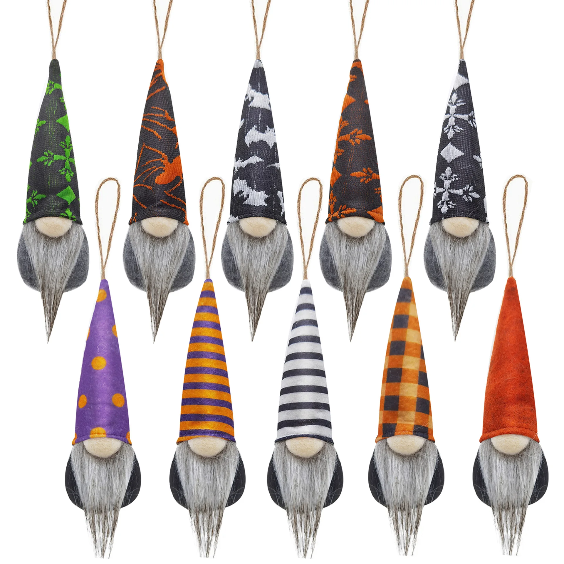 Хэллоуин многие малые подвесной летучая мышь паук полоса карликовые