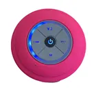 Беспроводной портативный динамик Q9 для душа, сабвуфер со светодиодсветильник кой, водонепроницаемый микрофон с функцией громкой связи и музыкой