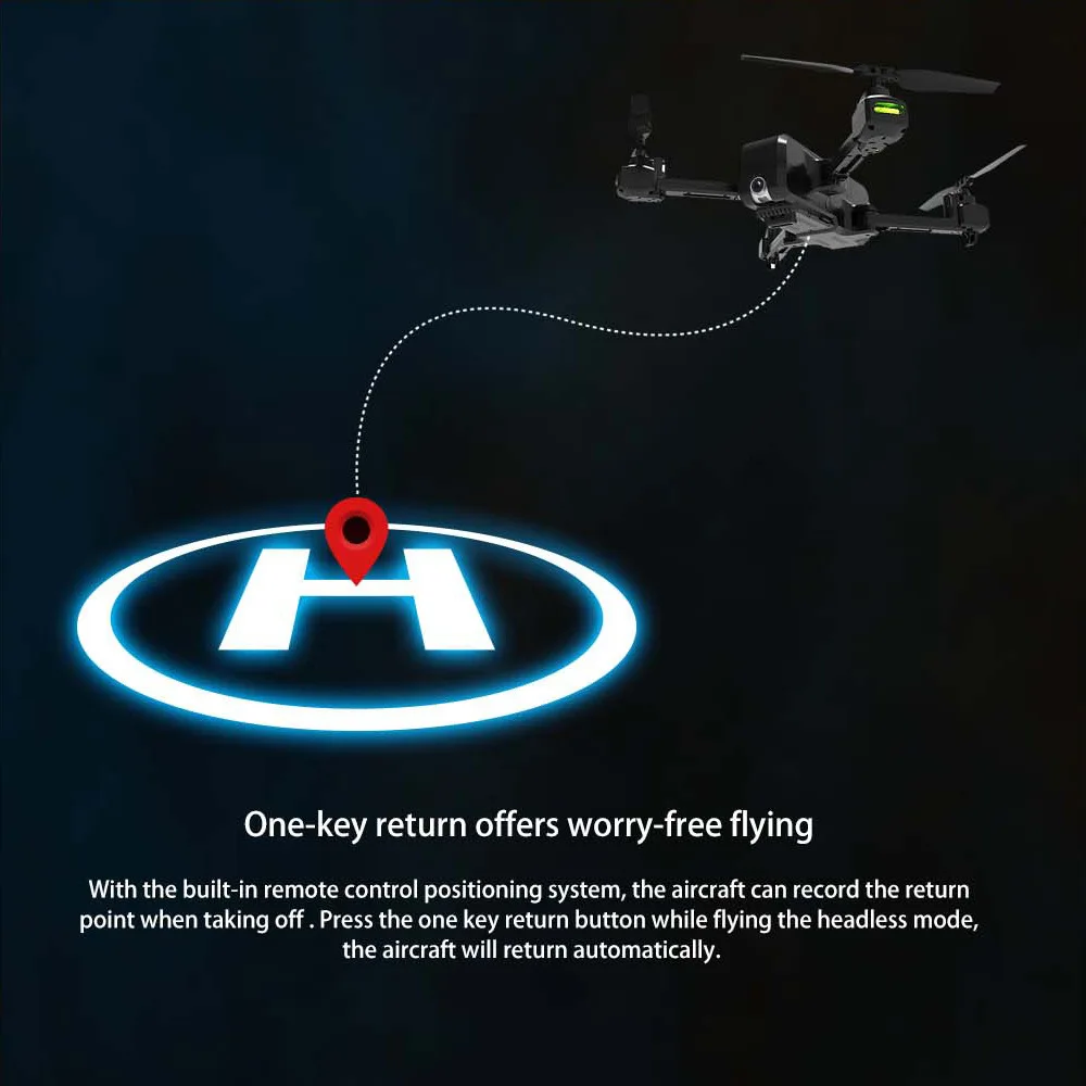 JJRC H73 Дрон GPS с 1080P 2K 5G WiFi Дроны с камерой HD карданный Квадрокоптер с ярким Светодиодный прожектор RTF VS SG906 SG106