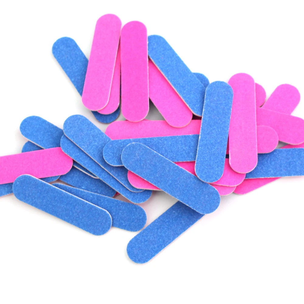 Набор пилок одноразовых для ногтей мини бафы шлифовальный аппарат портативный