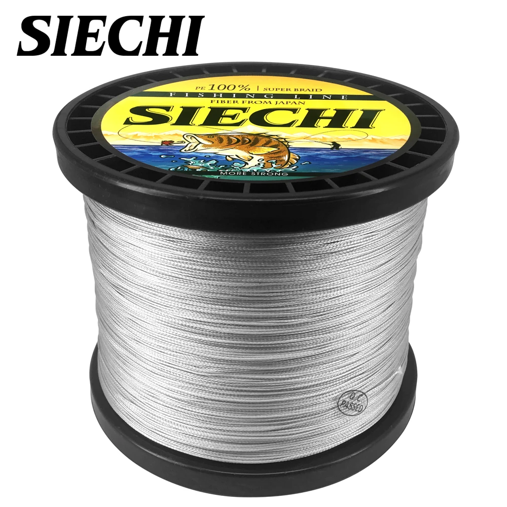 SIECHI 8 нитей плетеная рыболовная леска 1000 м многонитевая зимнее озеро 20