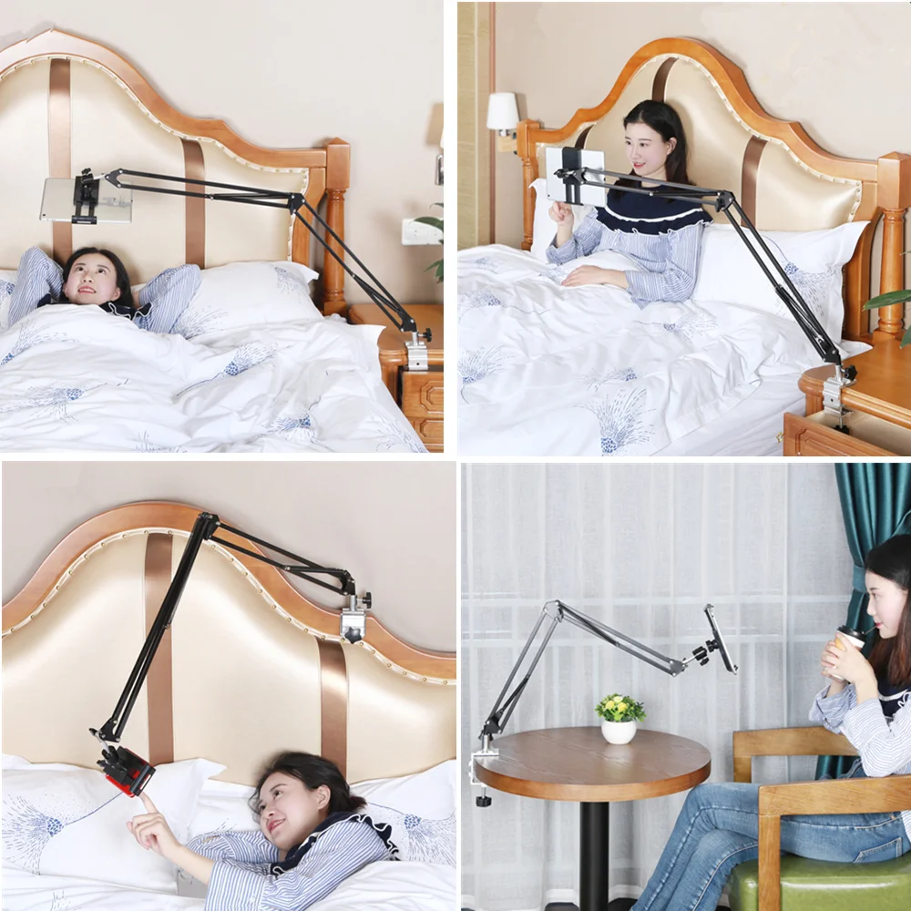 Регулируемая Кровать Подставка для планшета 110 см Универсальный вращающийся