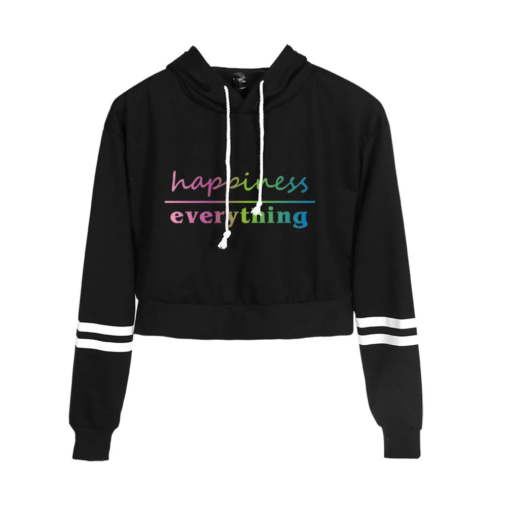 

Jhene Aiko Hoodie Female Long Sleeve Navel Cropped Hoodies Women's Pullovers Crop Top 2020 New CHILOMBO Fashion Clothes