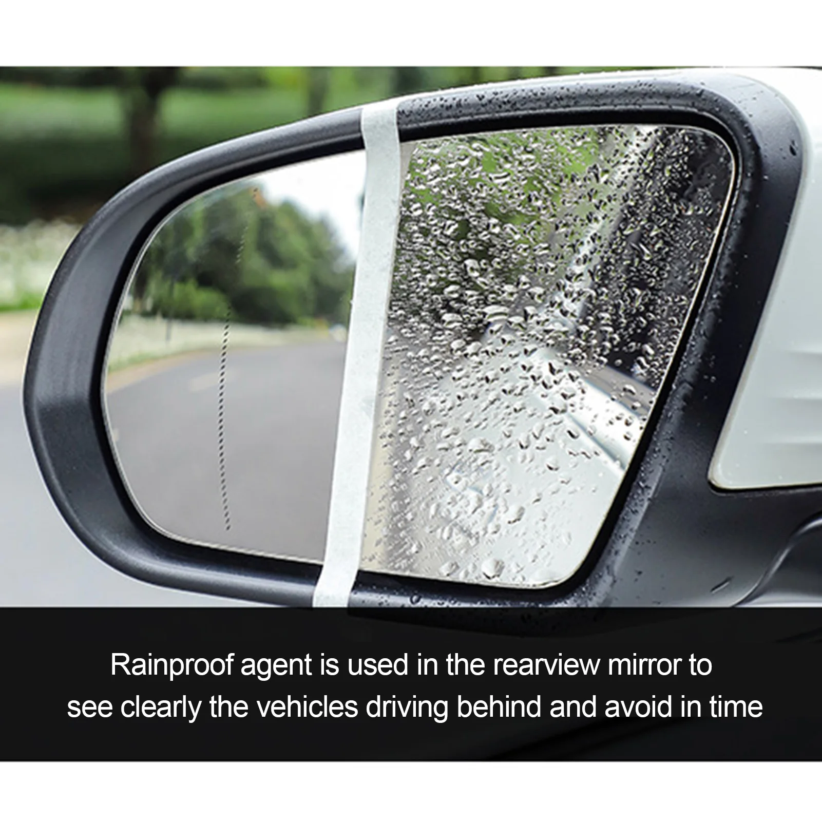 

Car Glass Coating Anti-Fogging Agent Professional Rainproof Cleaner Long-lasting Hydrophobic Rainproof Spray Keep Sight Clear