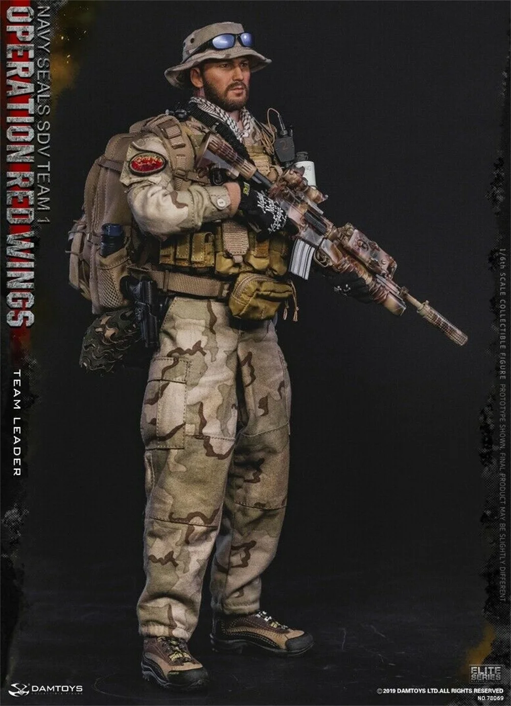 

DAMTOYS 78069 1/6 Operation Red Wings NAVY SEALS SDV TEAM Leader Military Soldier Figure Models