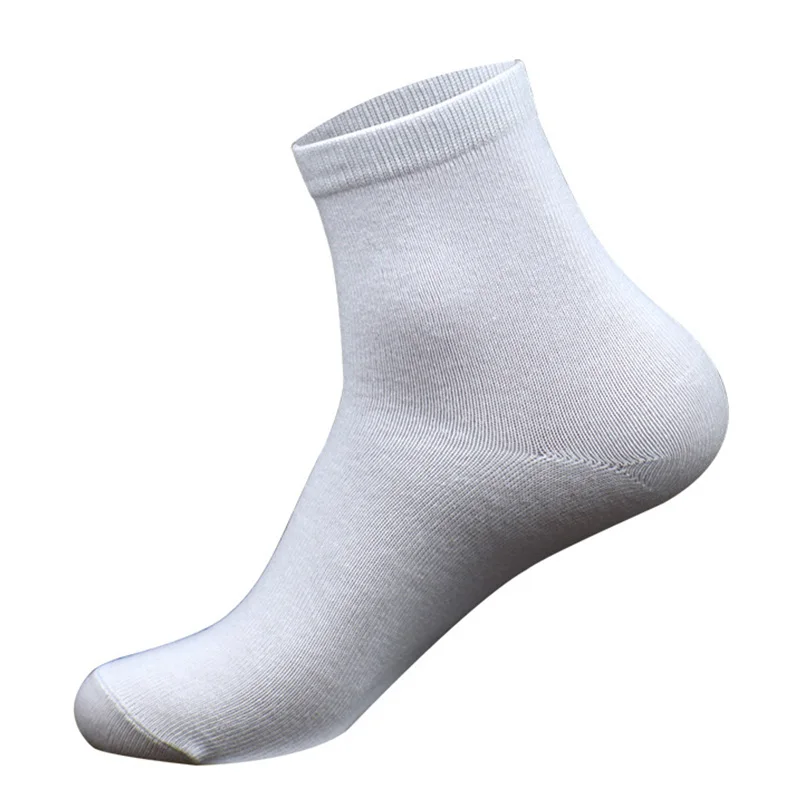 Классические однотонные мужские хлопковые носки Новые Стильные черные деловые