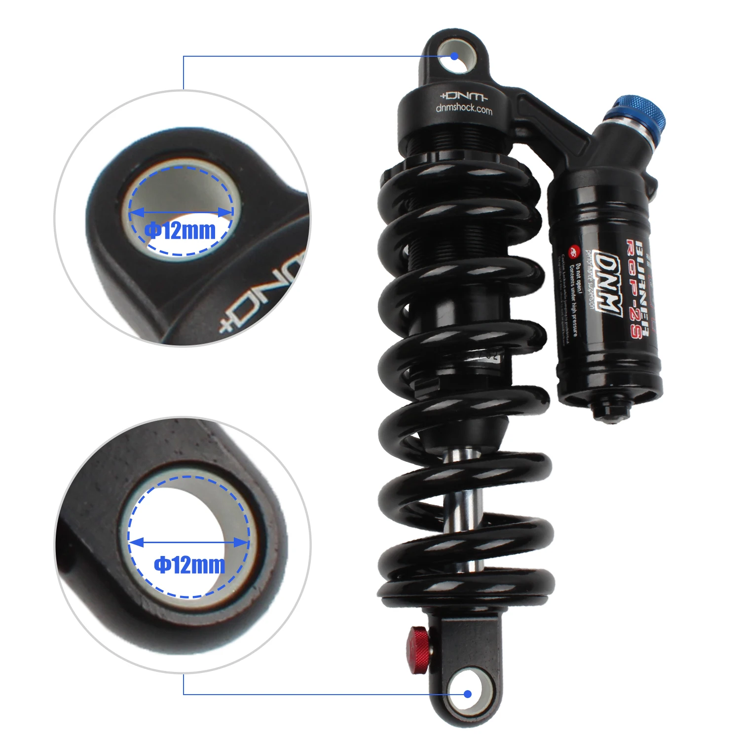 Спираль для горного велосипеда 550 фунтов регулируемый амортизатор 210 мм/ММТ