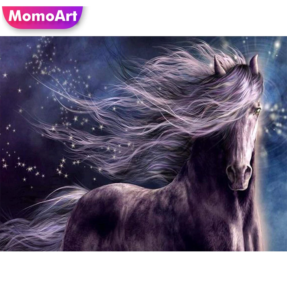 

Алмазная вышивка, лошади, 5D "сделай сам", квадратные алмазные картины, животные, наборы для вышивки крестом, мозаика, художественное украшени...