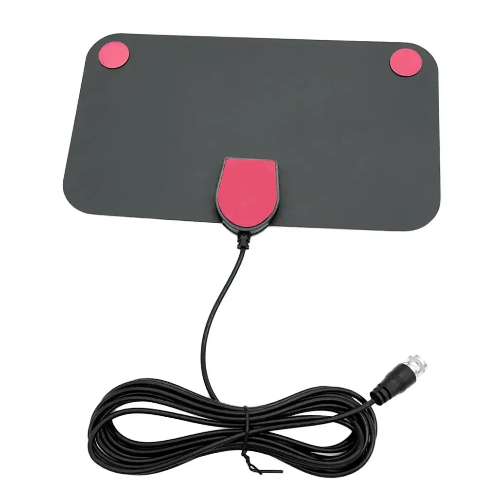 

Digital TV Antenna HDTV 80Miles Range Indoor Support 1080P HD 10DBI Gain