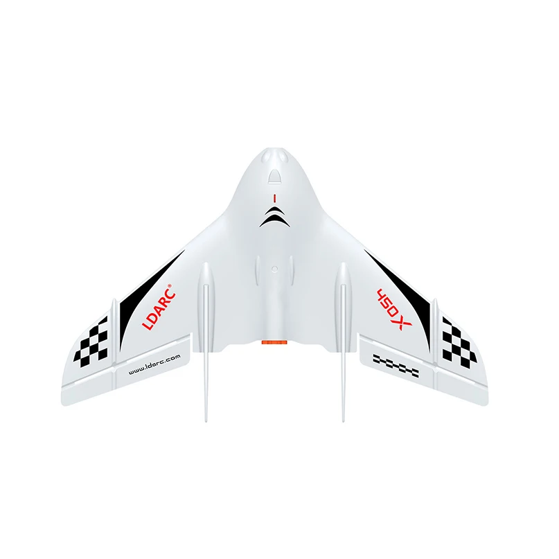 

LDARC TINY WING 450X V2 431mm Wingspan EPP FPV RC Airplane Flying Wing PNP / RTF / FPV Version Outdoors RC Plane Drones Toy