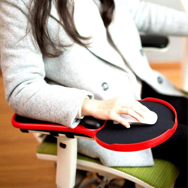 

Desk and Chair Computer Hand Bracket, Memory Cotton Wrist Pad, Wrist Pad and Mouse Pad, 180 Degree Rotating Game Pad