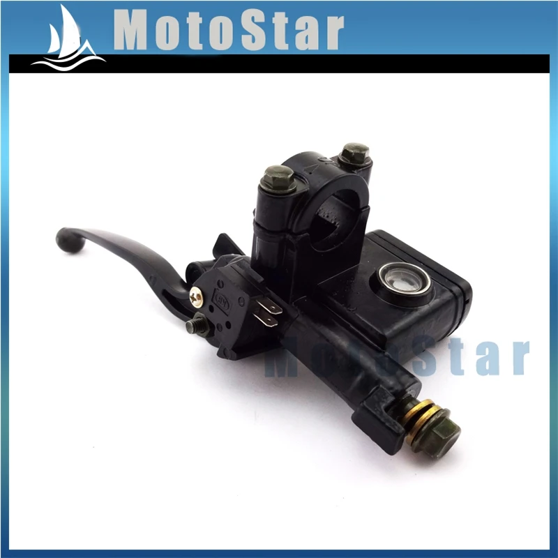 7/8 'དྷ мм Гидравлический тормозной цилиндр левая ручка рычаг для 50cc 70cc 90cc 110cc 125cc
