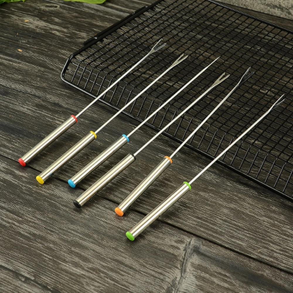 Шампуров для многоразовые гриль барбекю шампура из нержавеющей стали шашлык