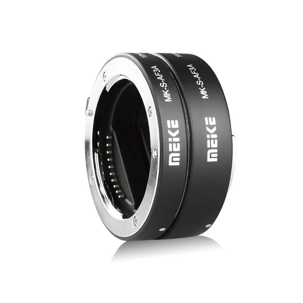 Удлинительная макротрубка Meike с автофокусом 10 мм 16 для Sony E Mount FE A7SII A7R NEX F3 Женская