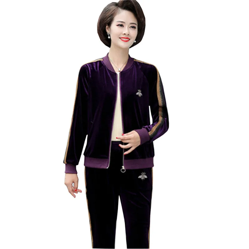 Новинка 2020 женская спортивная одежда размера плюс 4XL весенне-осенний комплект из