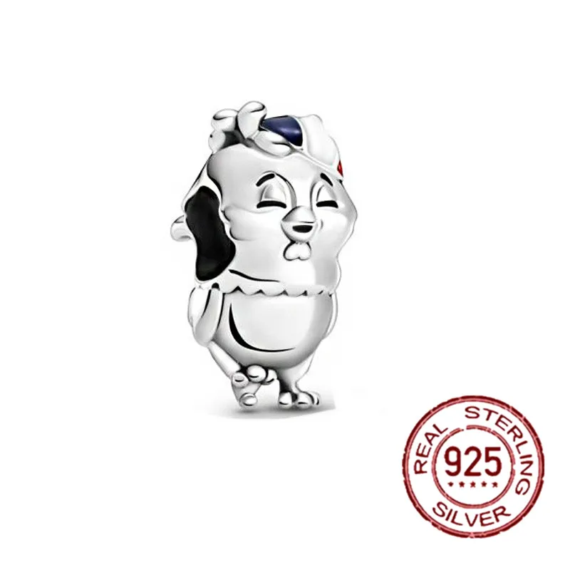 

New Arrival 925 Sterling Silver Cute Parrot Charm Beads Fit Original Pandora Charm Bracelet Jewelry Gift