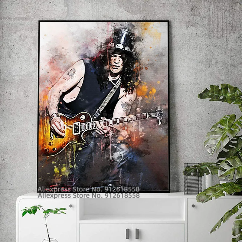 Постер для декора рок-группы Slash художественные принты музыкальной из тяжелого